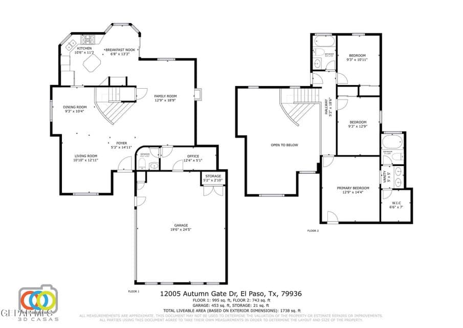 12005 Autumn Gate Dr, El Paso, Tx, 79936