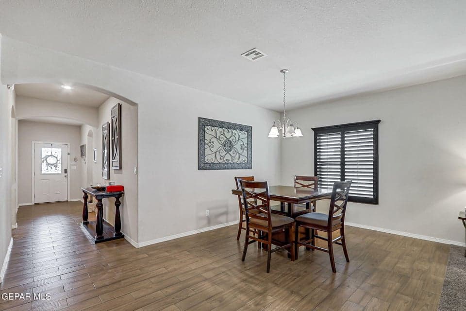 Dining area