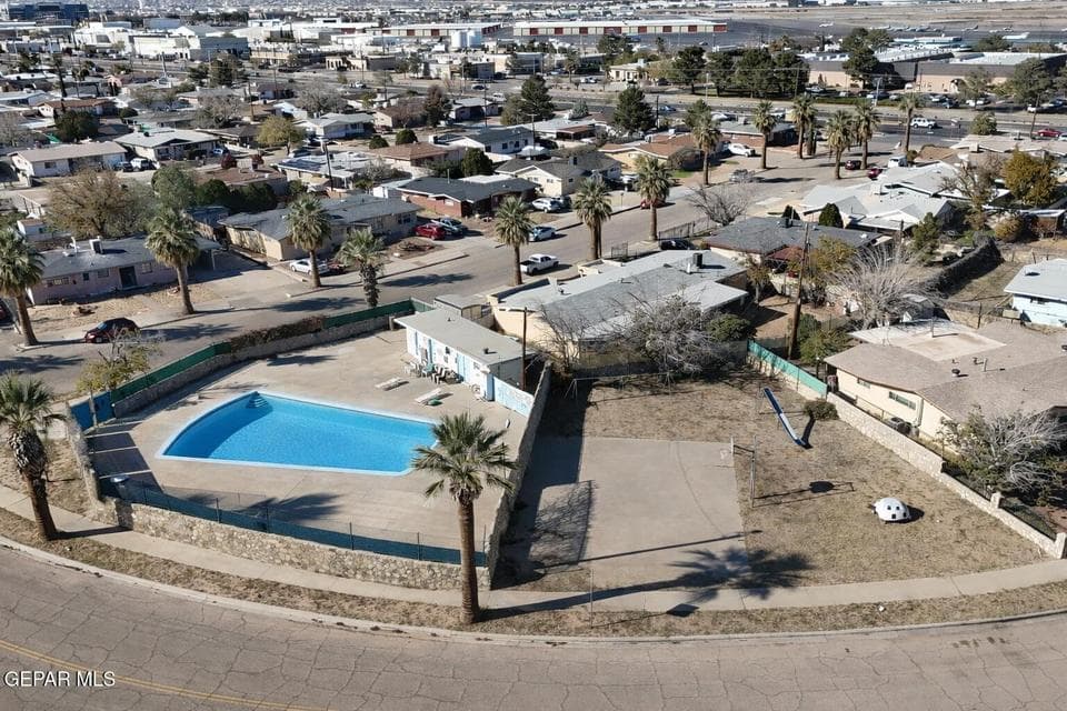 2 doors down from Community Pool & Park