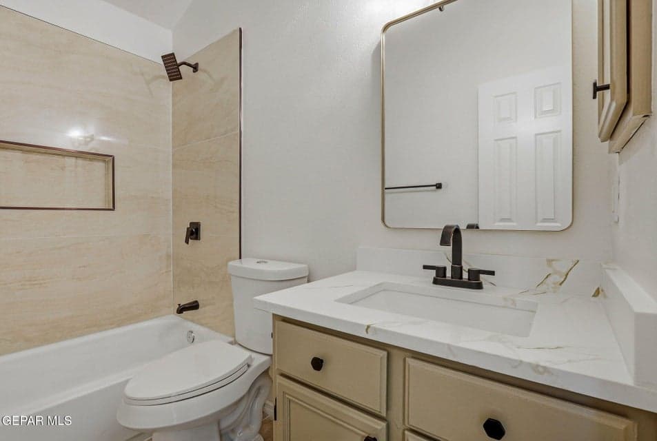 upstairs hallway bathroom