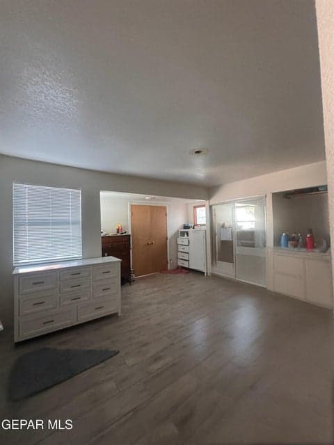 Door leads to another room currently a storage, if completed can be 4th bedroom