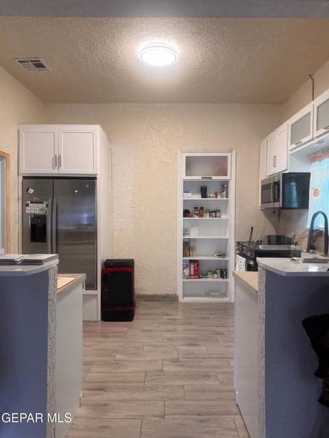 Panty and lots of cabinet space