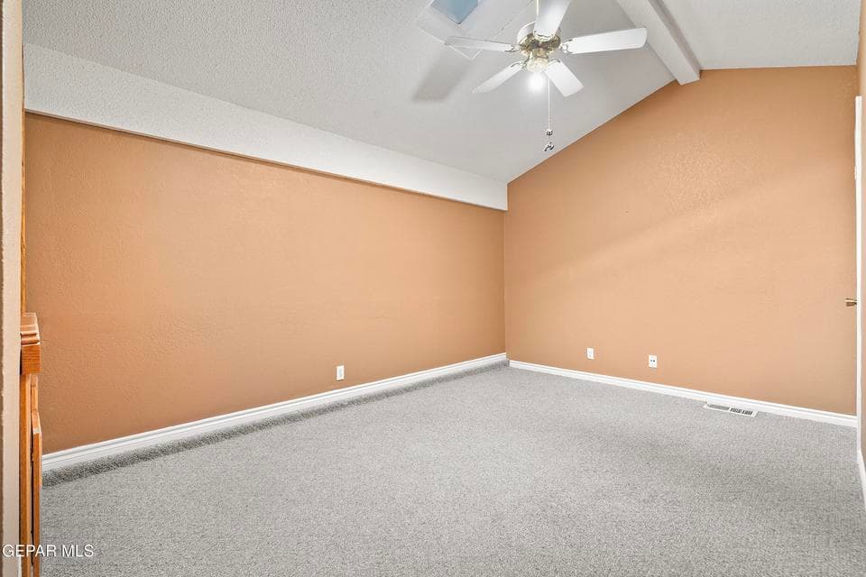 This additional living area adds functionality and convenience to the home.