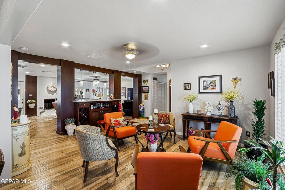 View from Living area