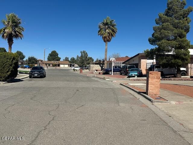 VIEW OF DEAD END STREET