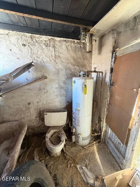 Inside outhouse #4