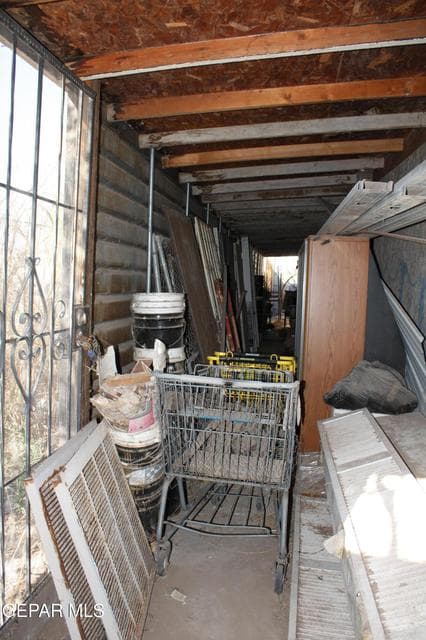 Commercial back area