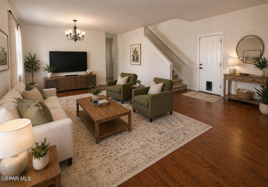 downstairs living room