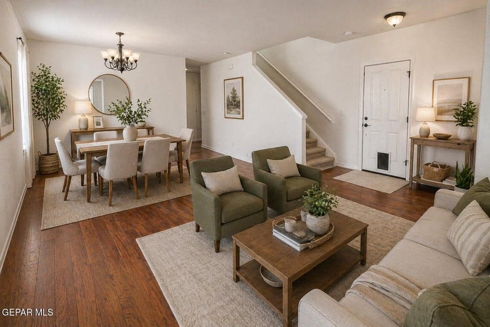 Lving and dining room