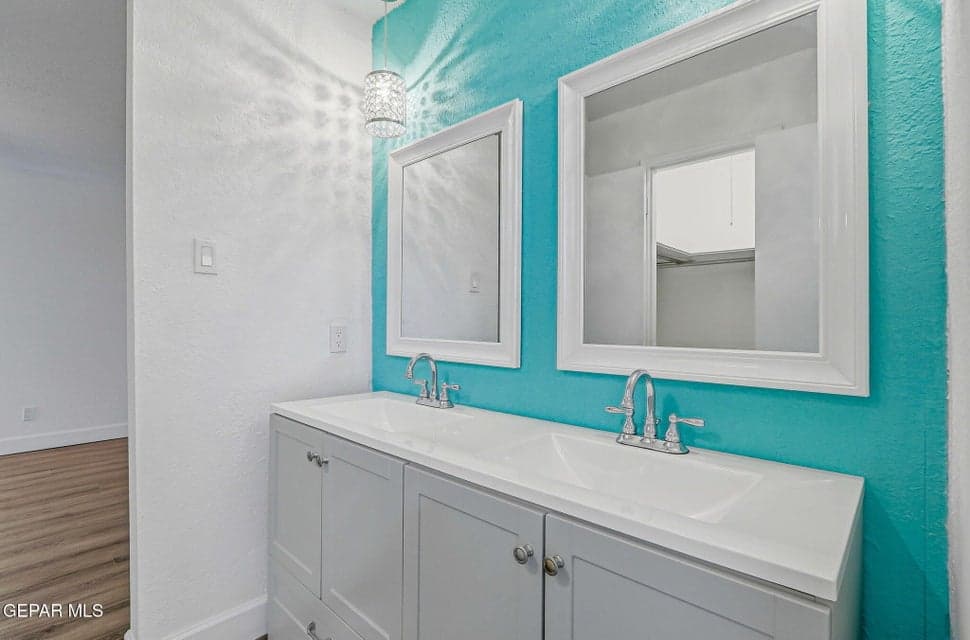 Master Bedroom Double Sink