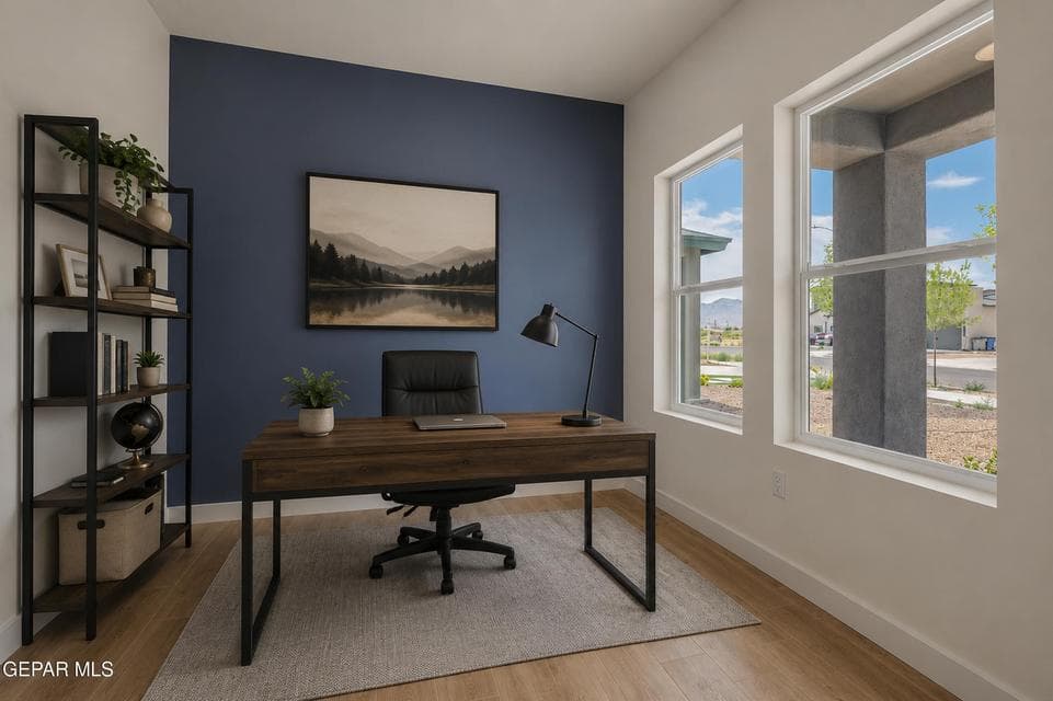 Photo is virtually staged with AI