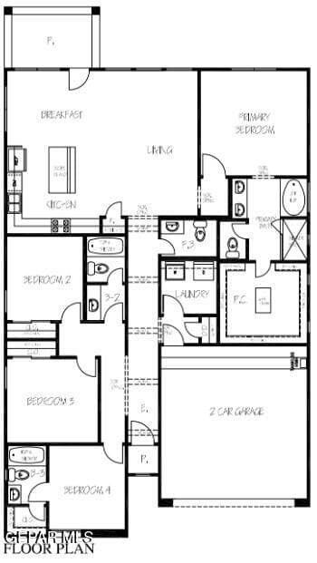 Desert Spring 2 (Tusc) - Floorplan