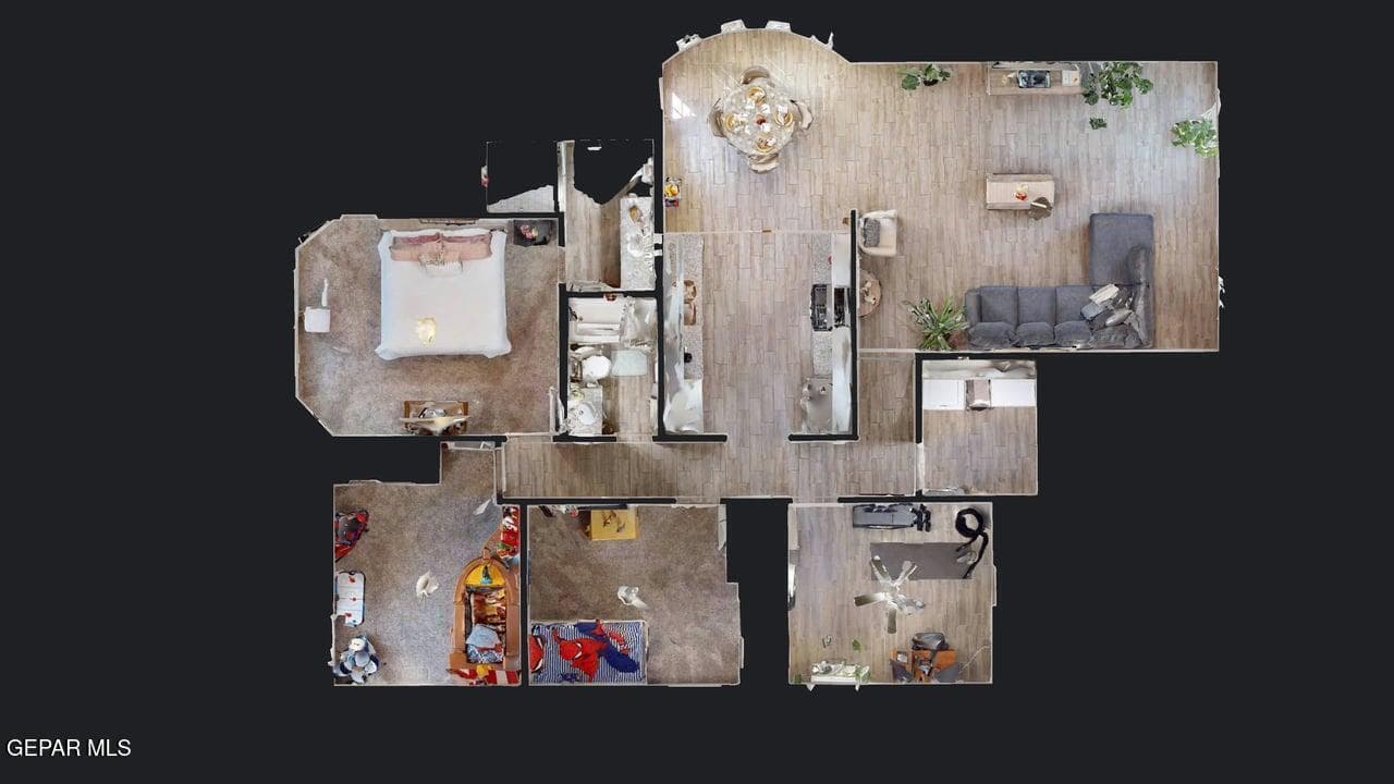AERIAL FLOOR PLAN 3D