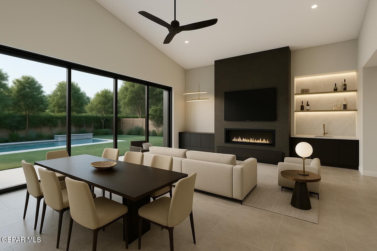 Living Room- HDR