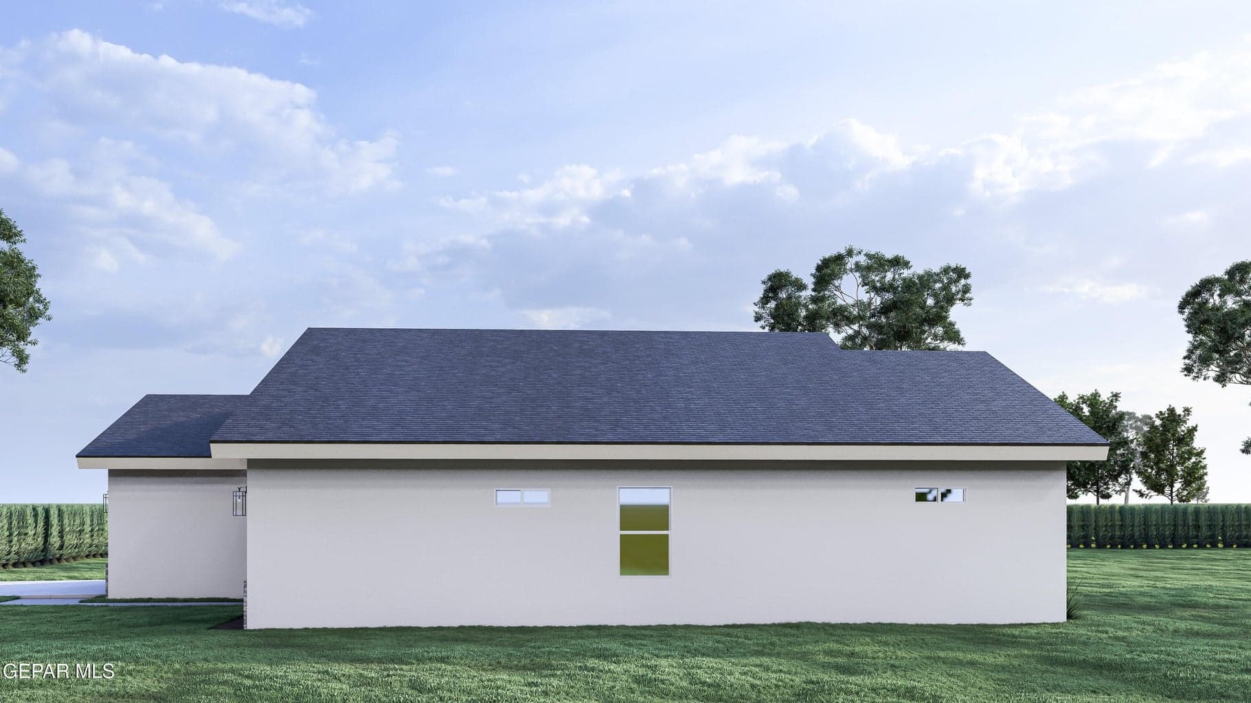 438 RIGHT ELEVATION