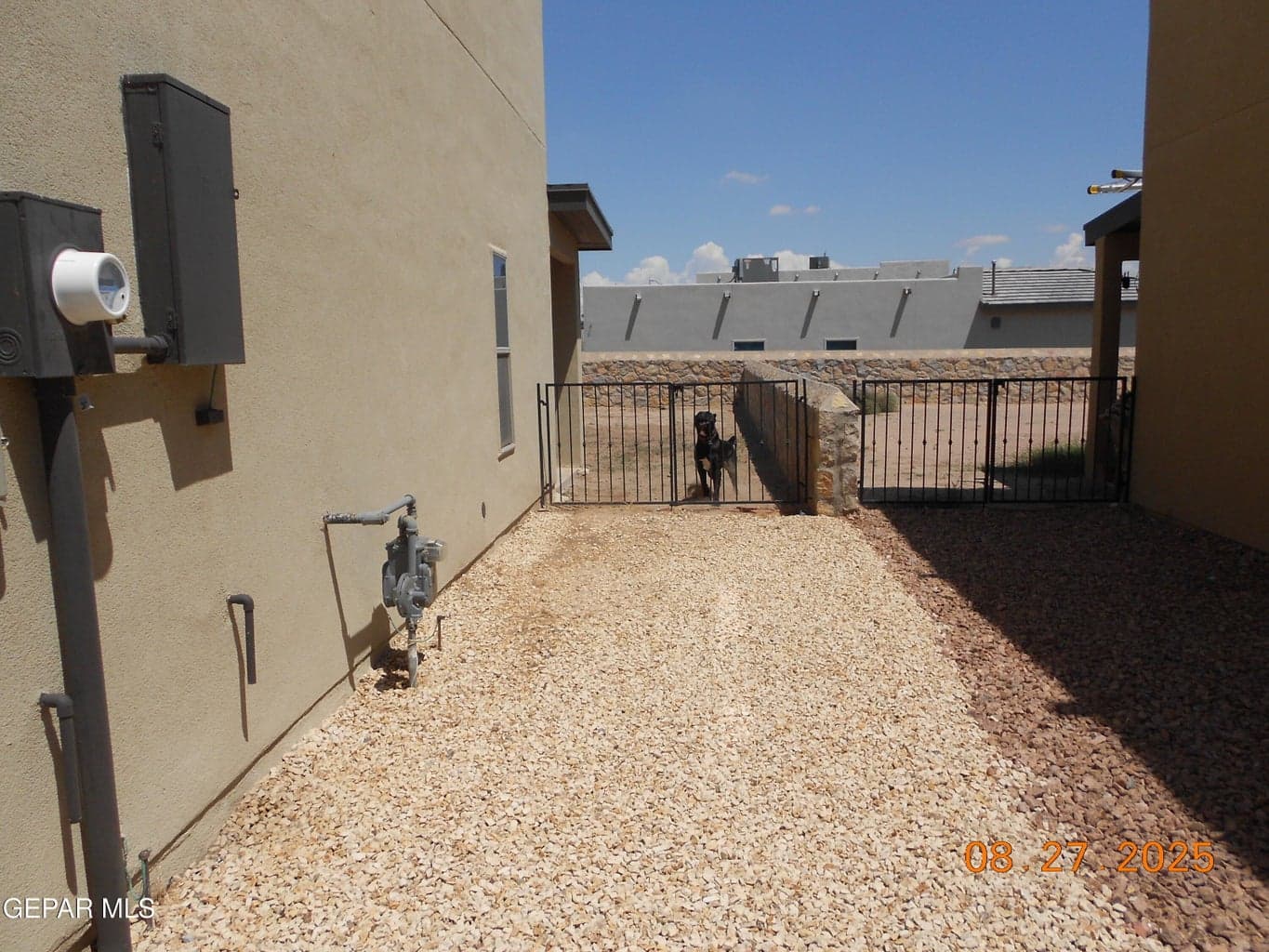 back yard access