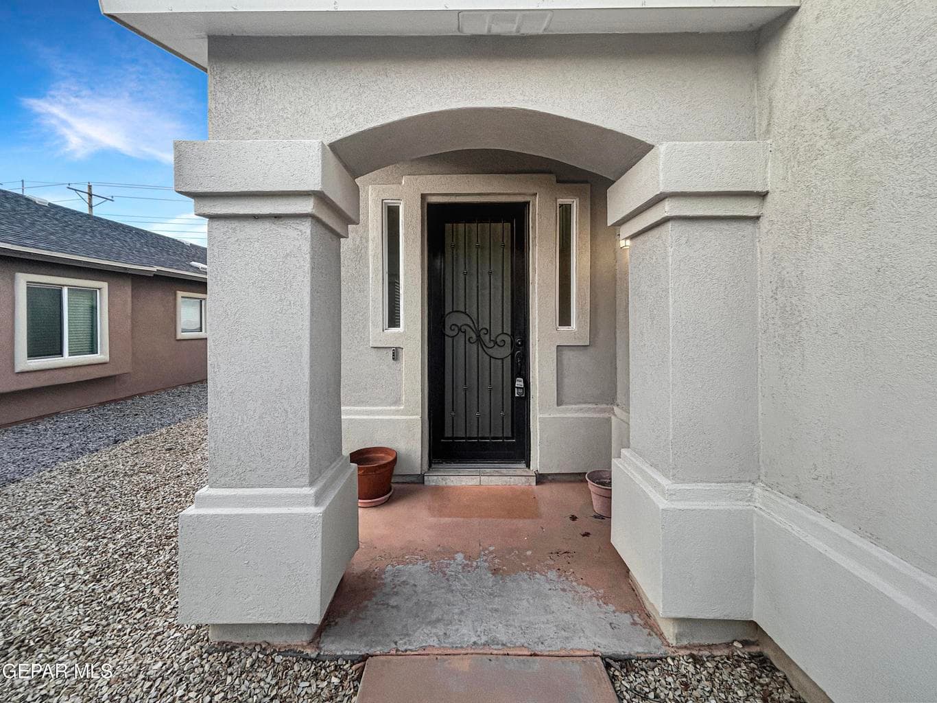front door