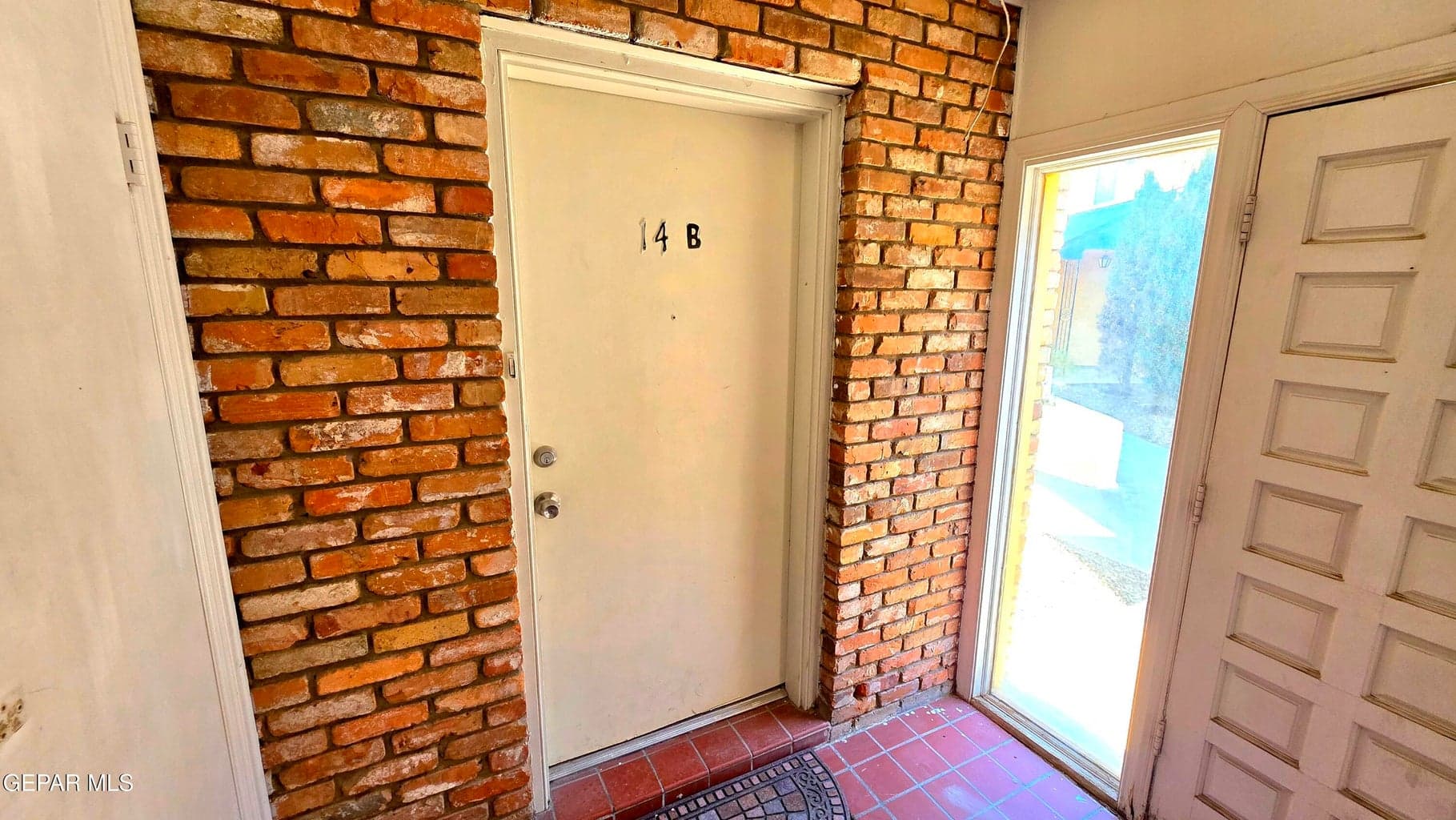 Front Door of Unit