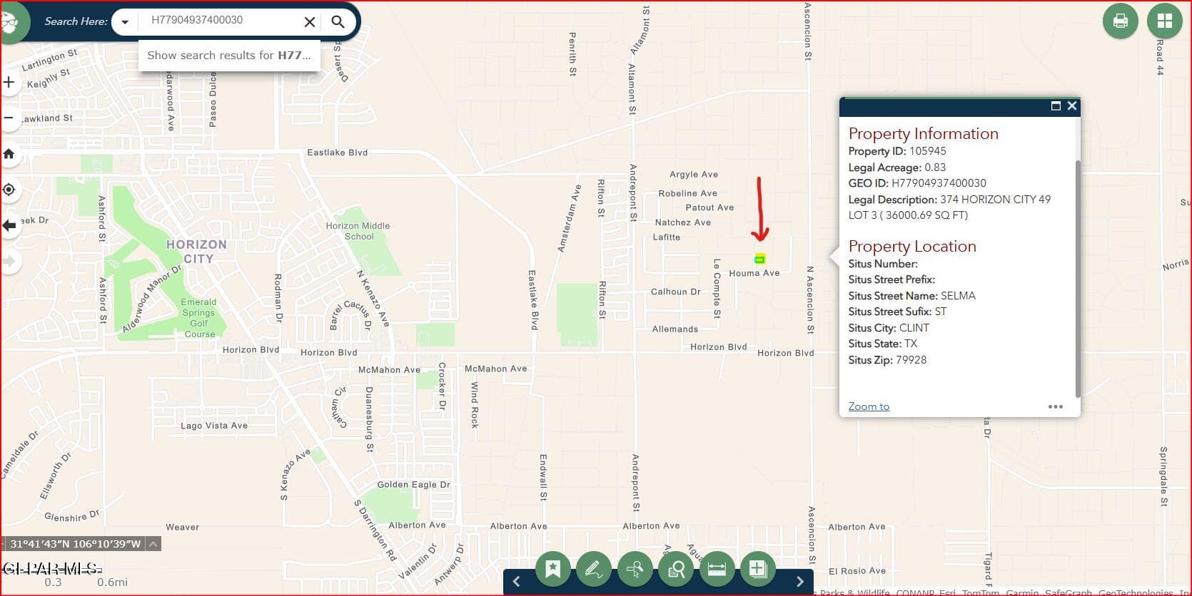 Selma_St_ZoomOut_GIS_Map