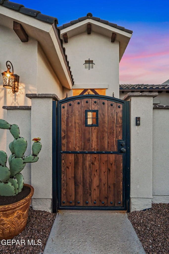 Upgraded Front Gate