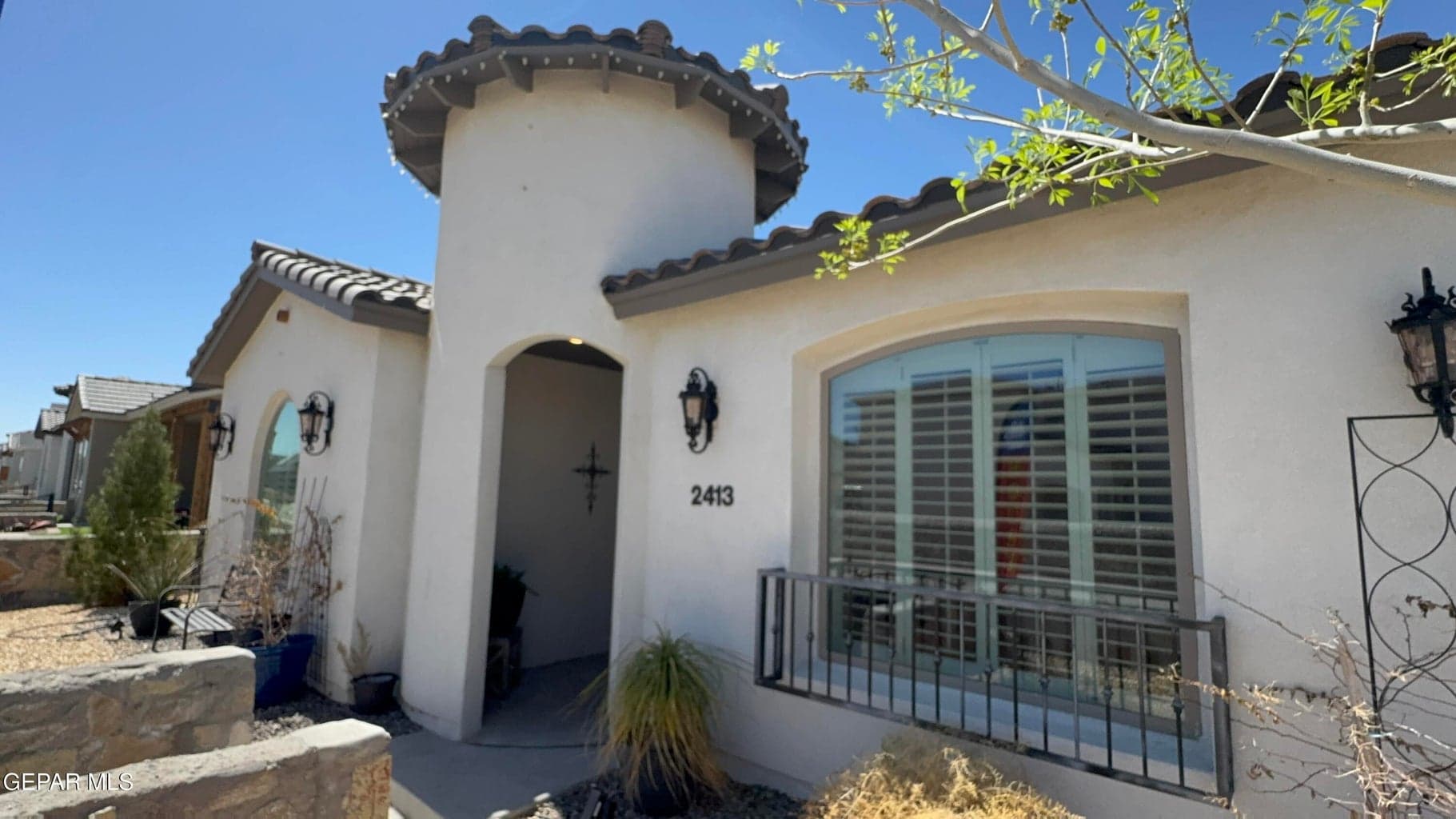 Front entrance