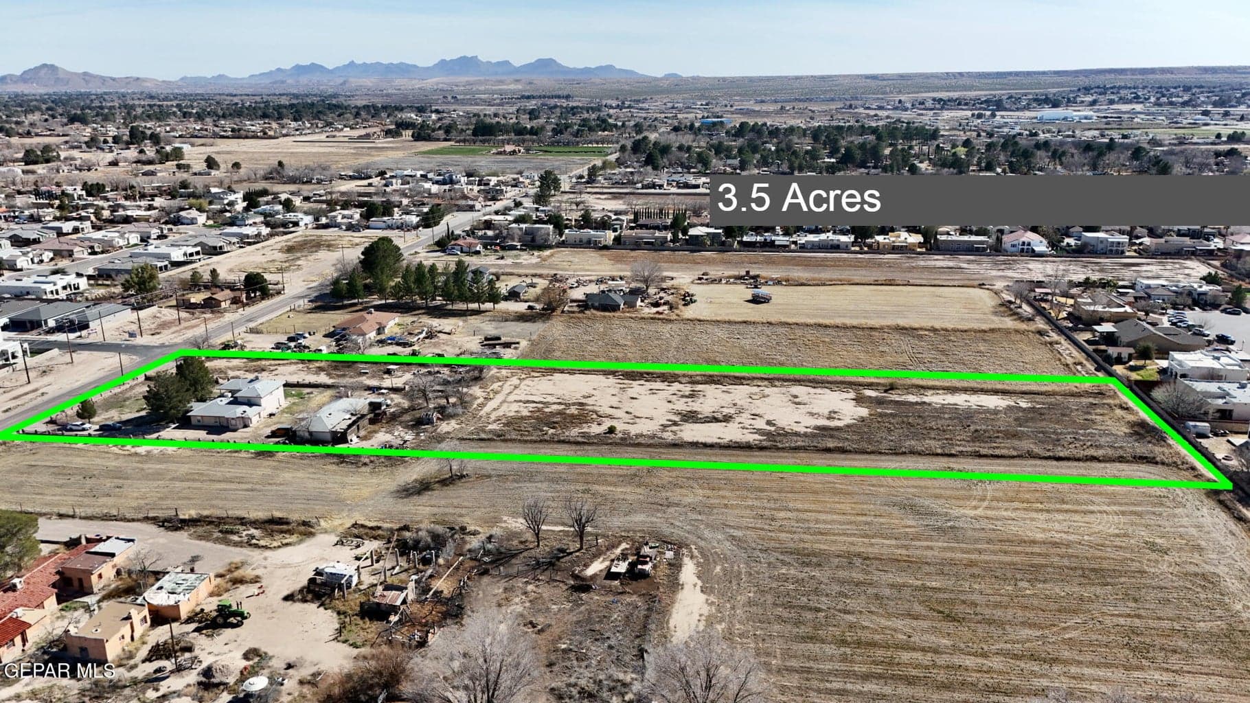 3.5 Acres with Well and Irrigation Rights