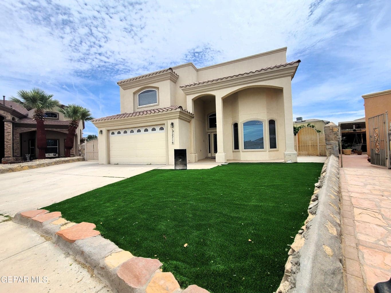 Front of the house