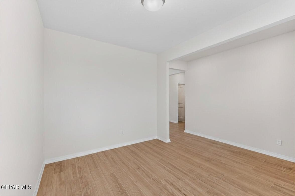Multi-use flex room suited for office, dining, sitting room, or hobby area.