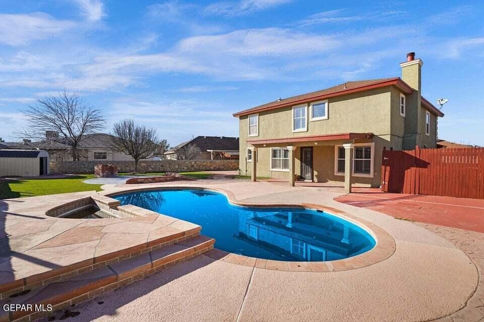 back pool