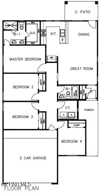 Marigold 4BD - Floorplan