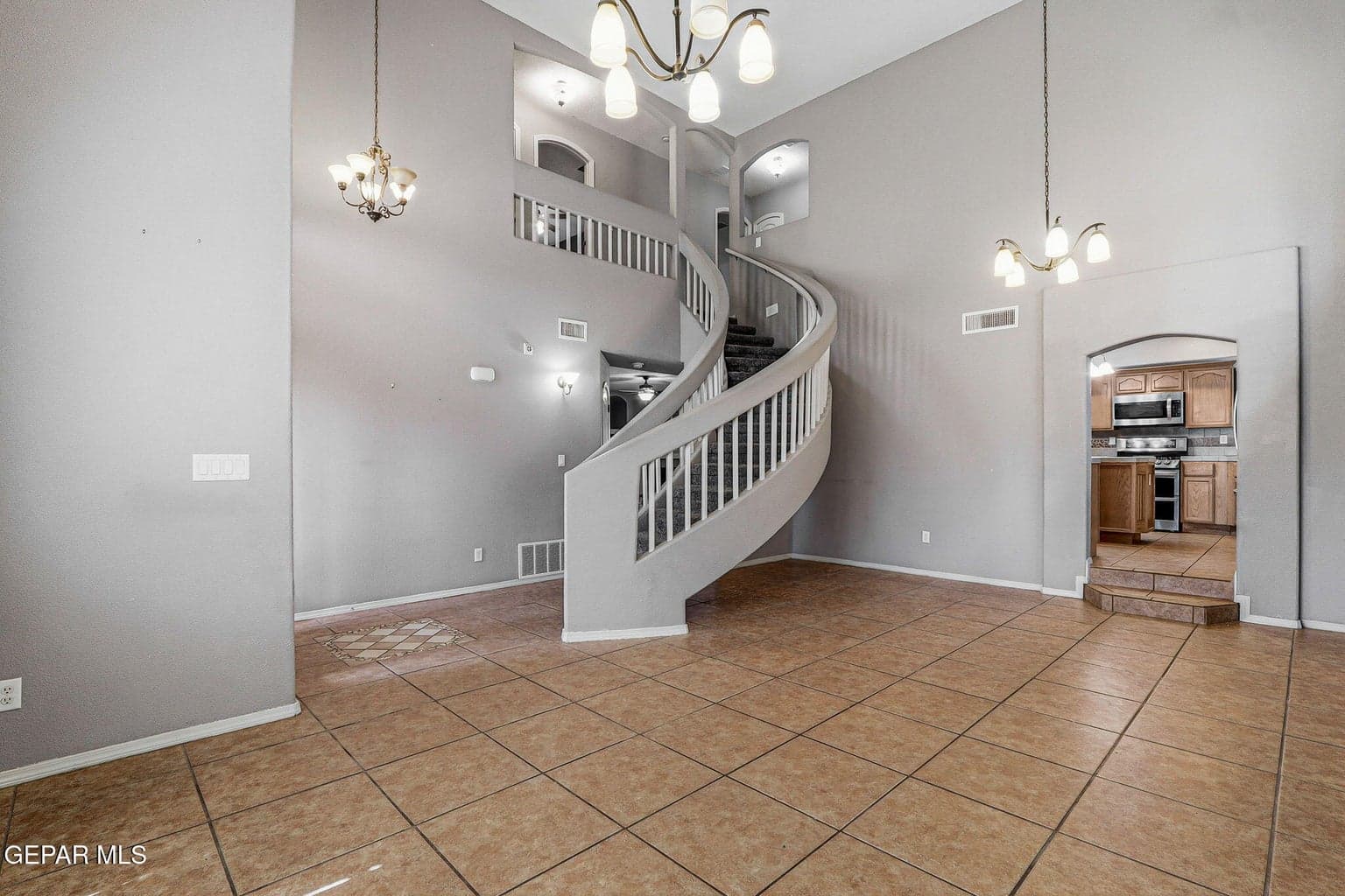 Ballroom staircase at entrance