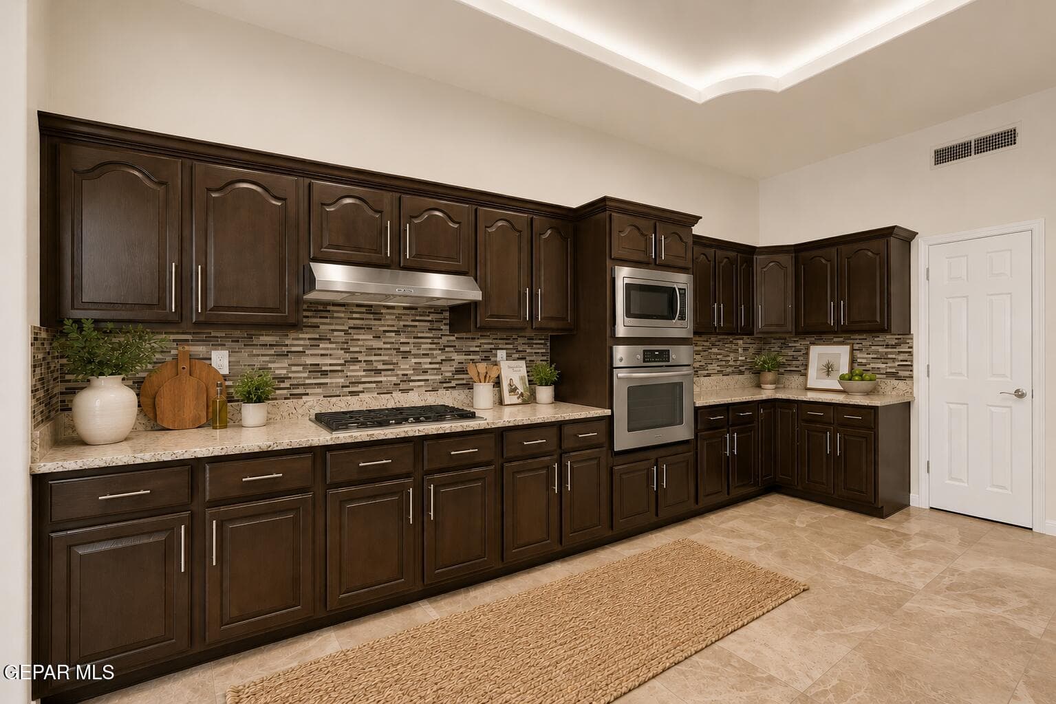 Digitally Staged Kitchen
