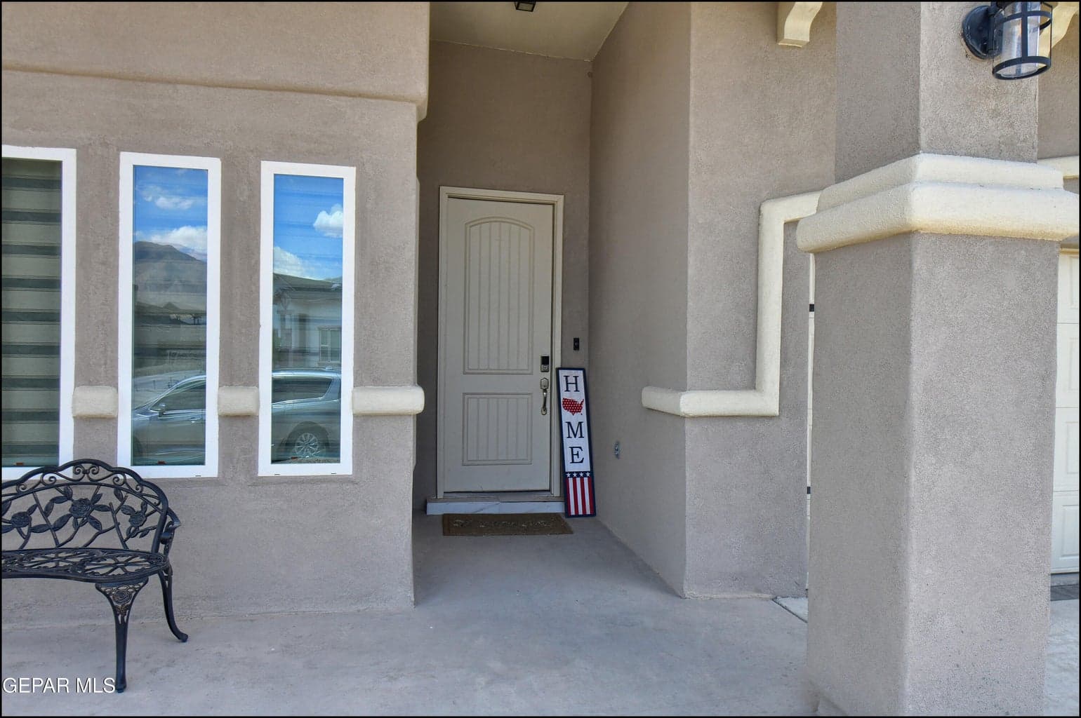 Front door view