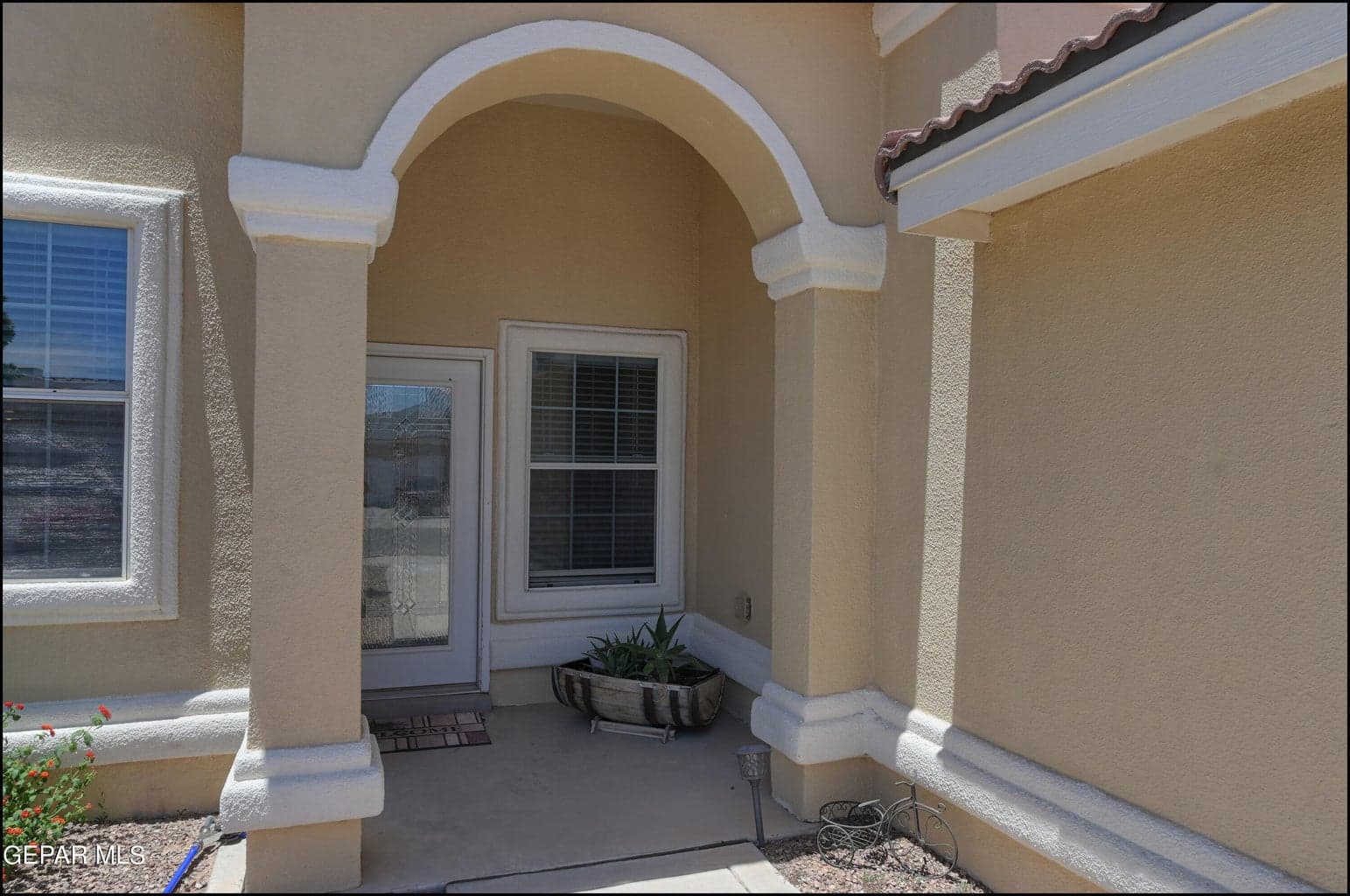 entry with Aloe
