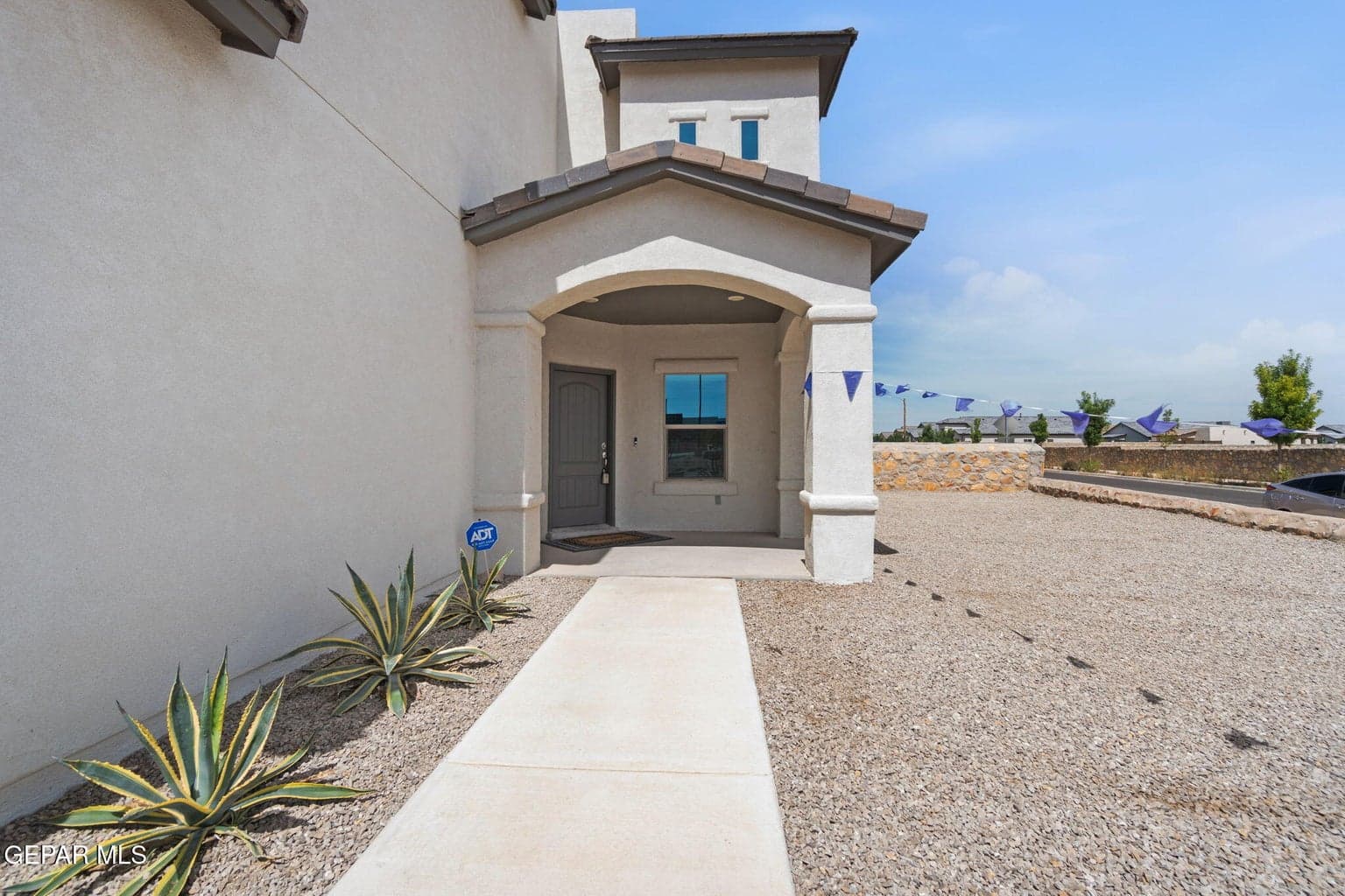 Martez photo Blingwood front door patio
