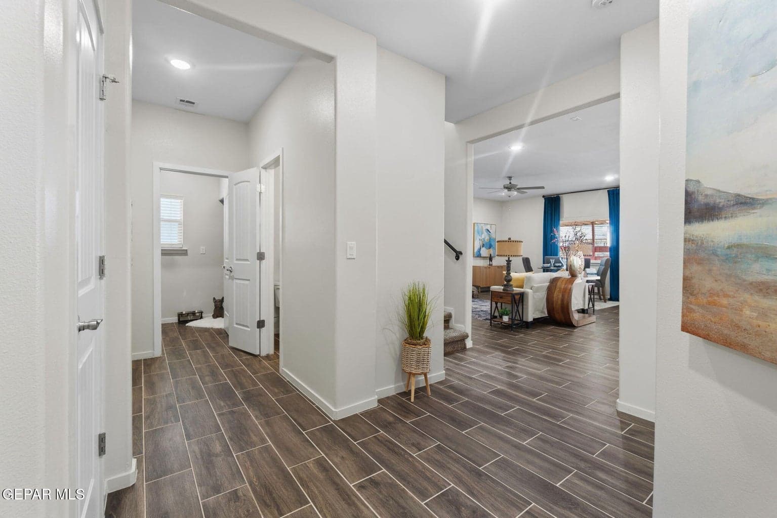 Martez Blingwood entryway