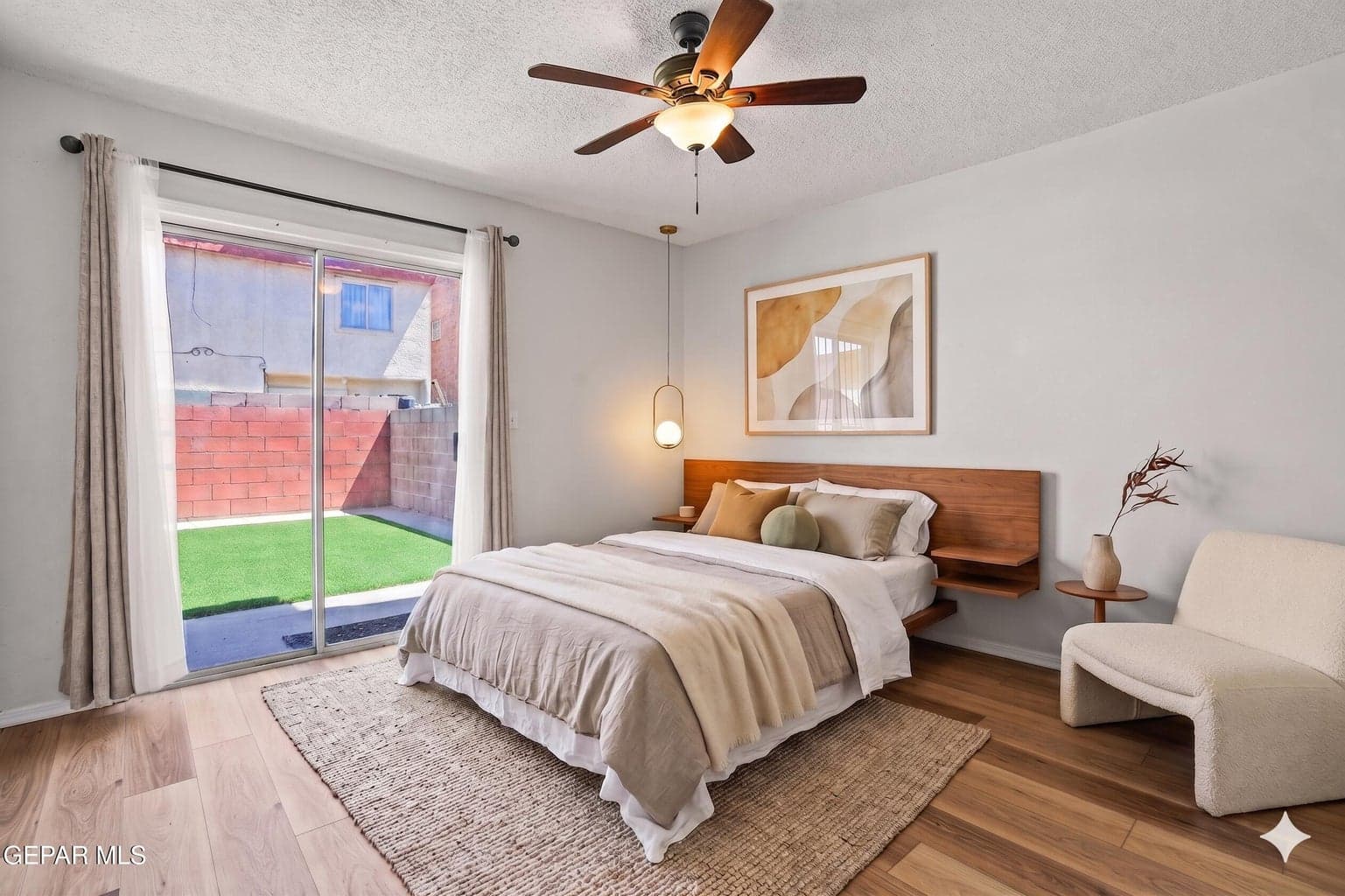Spacious layout, backyard access, luxury vinyl flooring