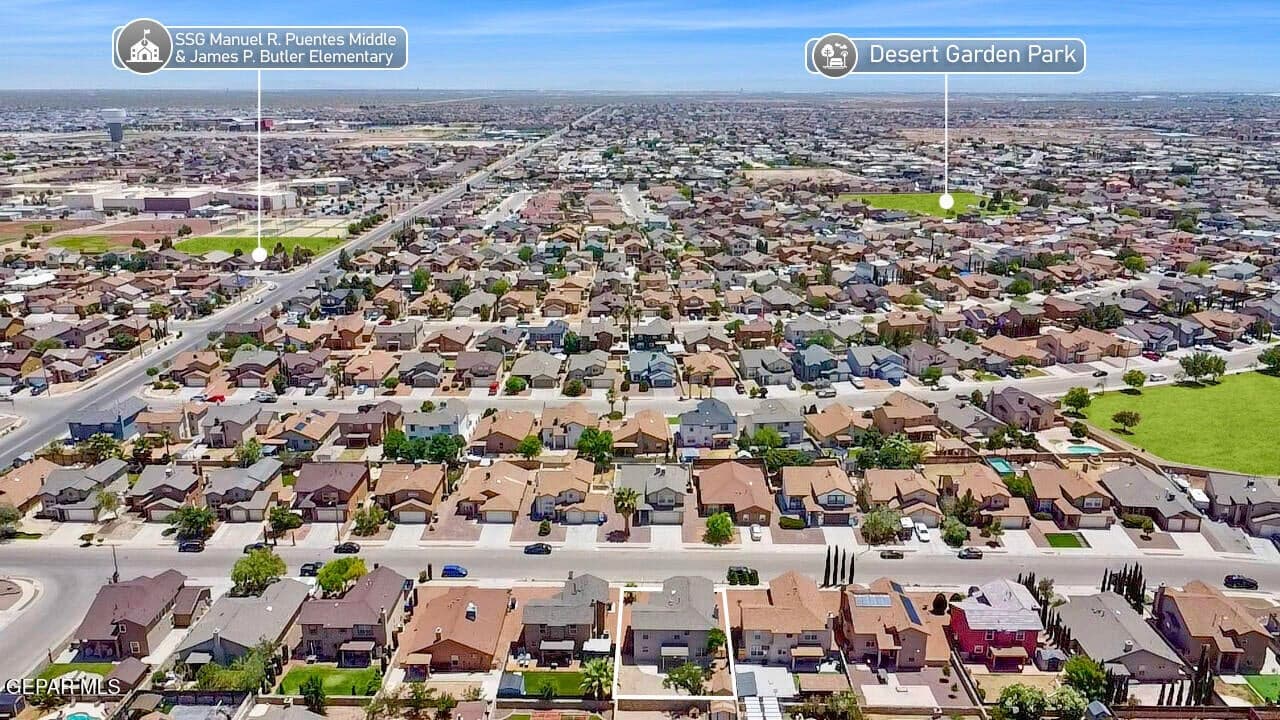 Close to neighborhood schools and community parks.
