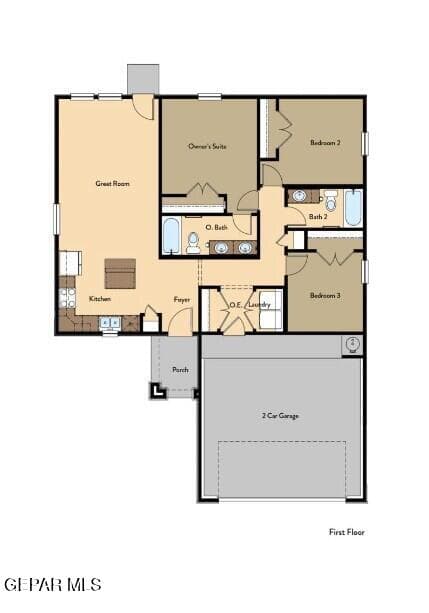 Waco - Floor Plan