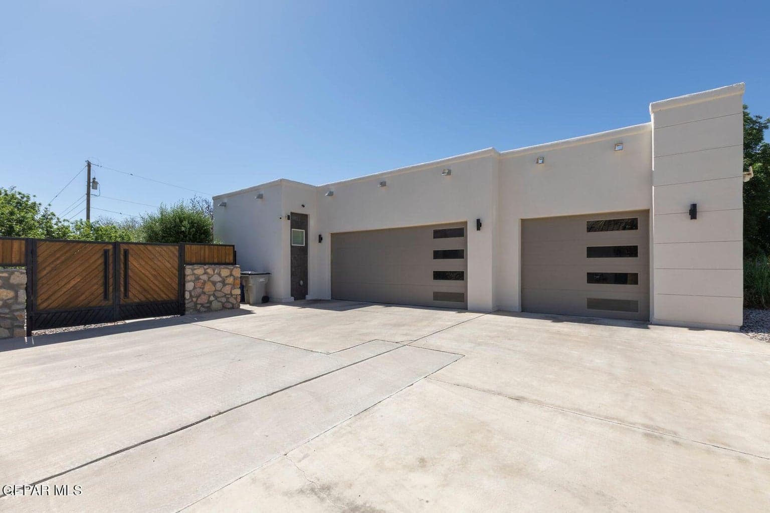 Private Pool Entrance- 3-Car Garage