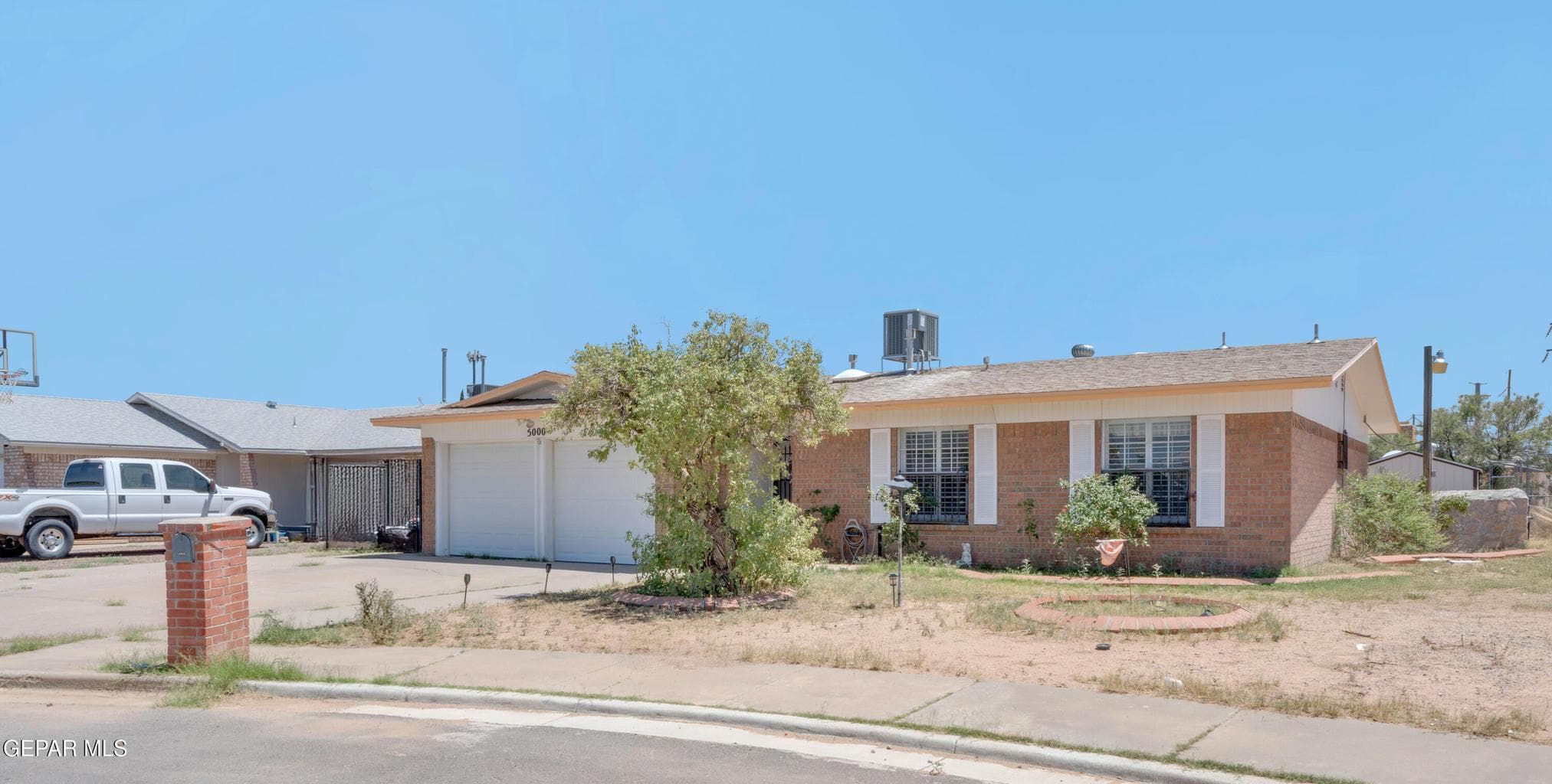 Home includes refrigerated air and recently upgraded bathrooms.