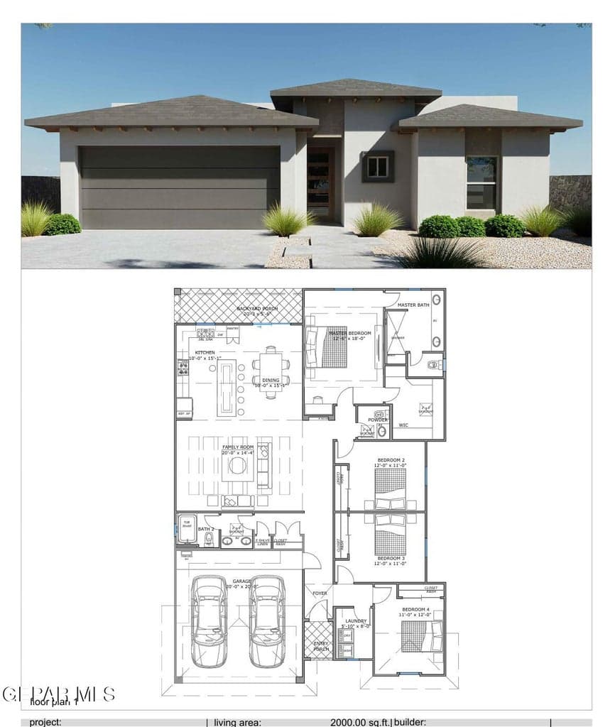 PL-CONTEMPO 2000 ARCHICTECT RENDER PLAN