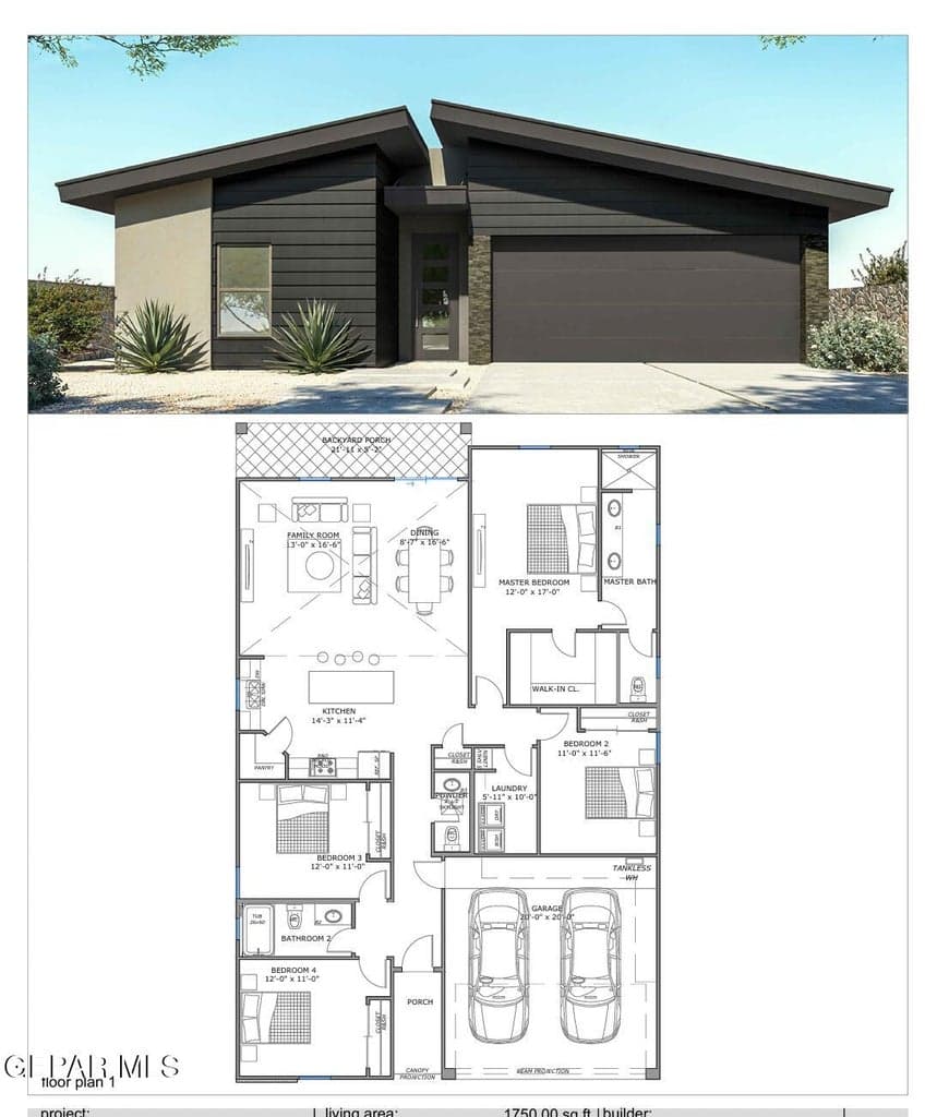 PL-MID CENTURY-RENDER PLAN