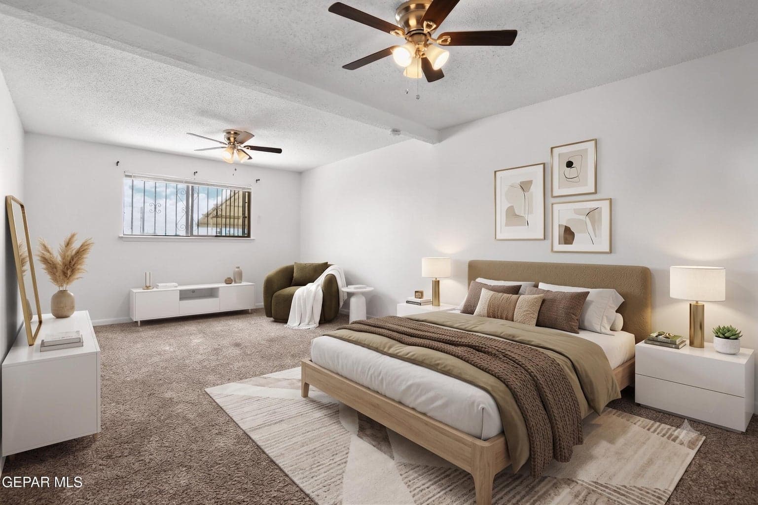 A peaceful retreat with added privacy.