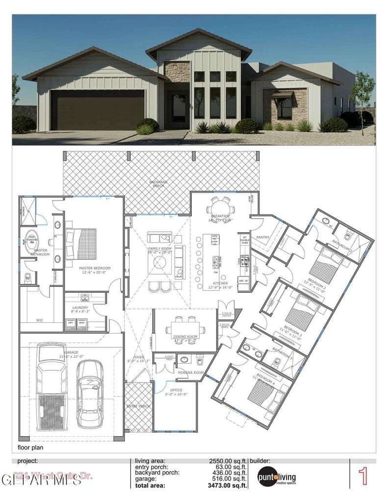 PL-HORIZONTE-824 WG-FLOOR PLAN-RANCH-255