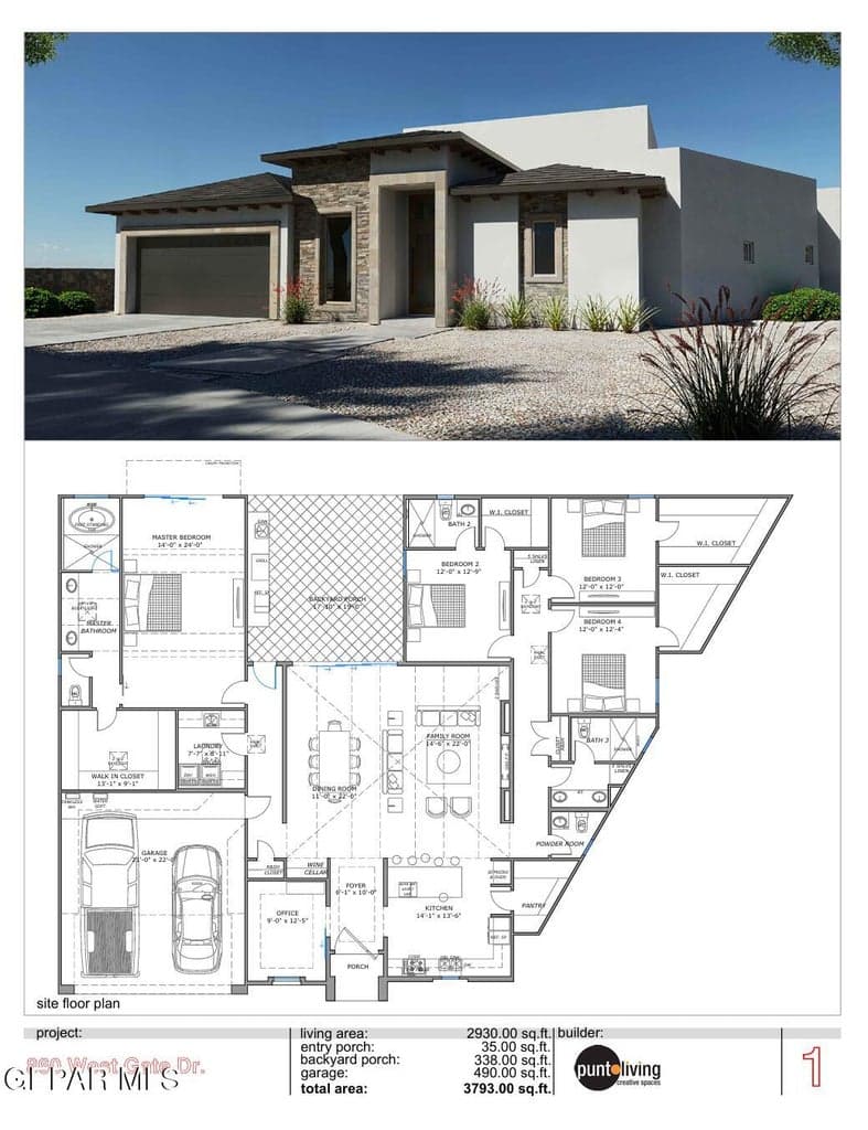 PL-HORIZONTE-860 WG-2930 TRAD-FLOOR PLAN
