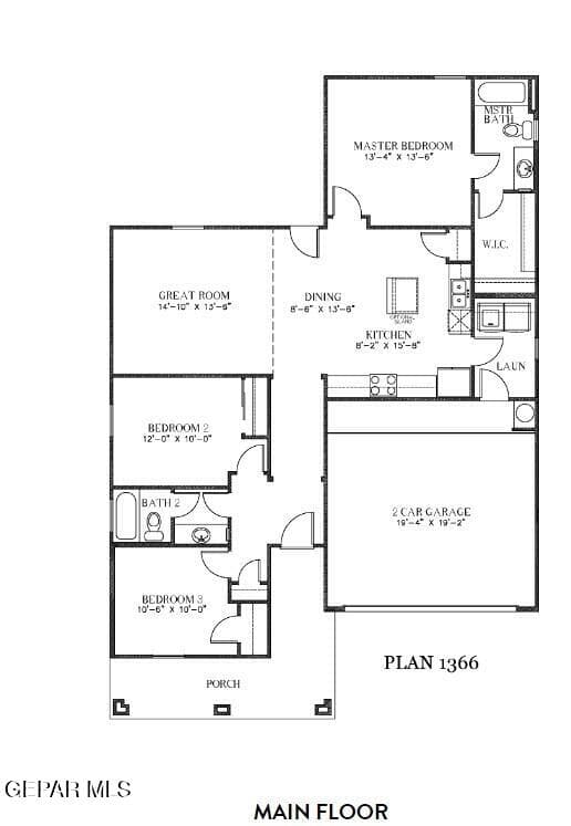 Denton - Floor Plan