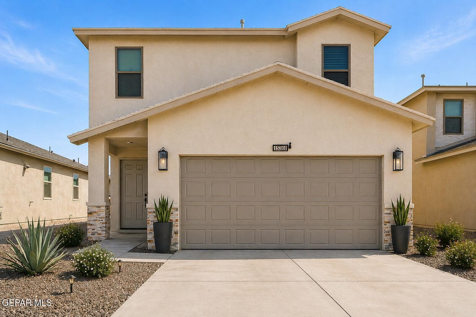 Front of the Home Staged Photo