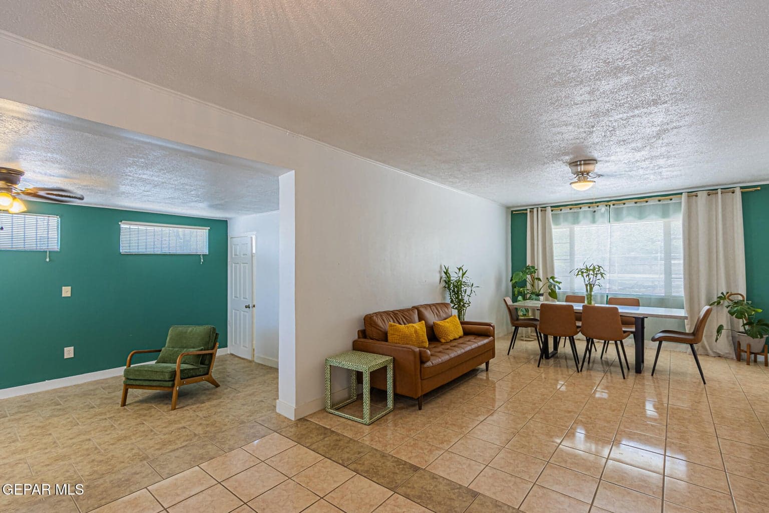 Spacious living area with an open, comfortable layout