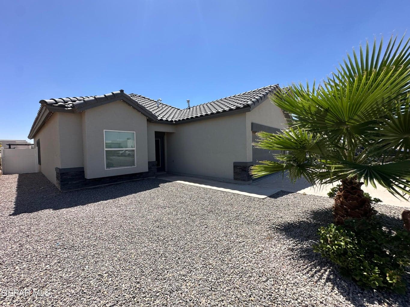 All ceramic tile roof